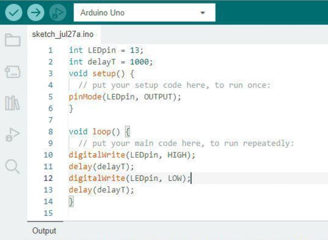 Sili_Logic's tweet image. #Day20 : #CircuitAndCode — LED Blink on Arduino
Using digital pin HIGH and LOW, the LED turns ON and OFF at defined intervals using the digitalWrite() and delay() functions. It’s the simplest way to time & pin control, and code-to-circuit interaction.
#Arduino #Electronics