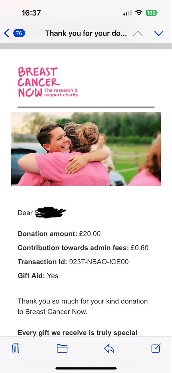 As an ARMY and in support of J-Hope, RM and V bringing awareness to breast cancer, I donated to a U.K. Breast Cancer Charity. 💜   

Please do the same if able.  Don't forget to #wearitpink on 24 Oct!
breastcancernow.org

#armysforbca #BreastCancerAwareness