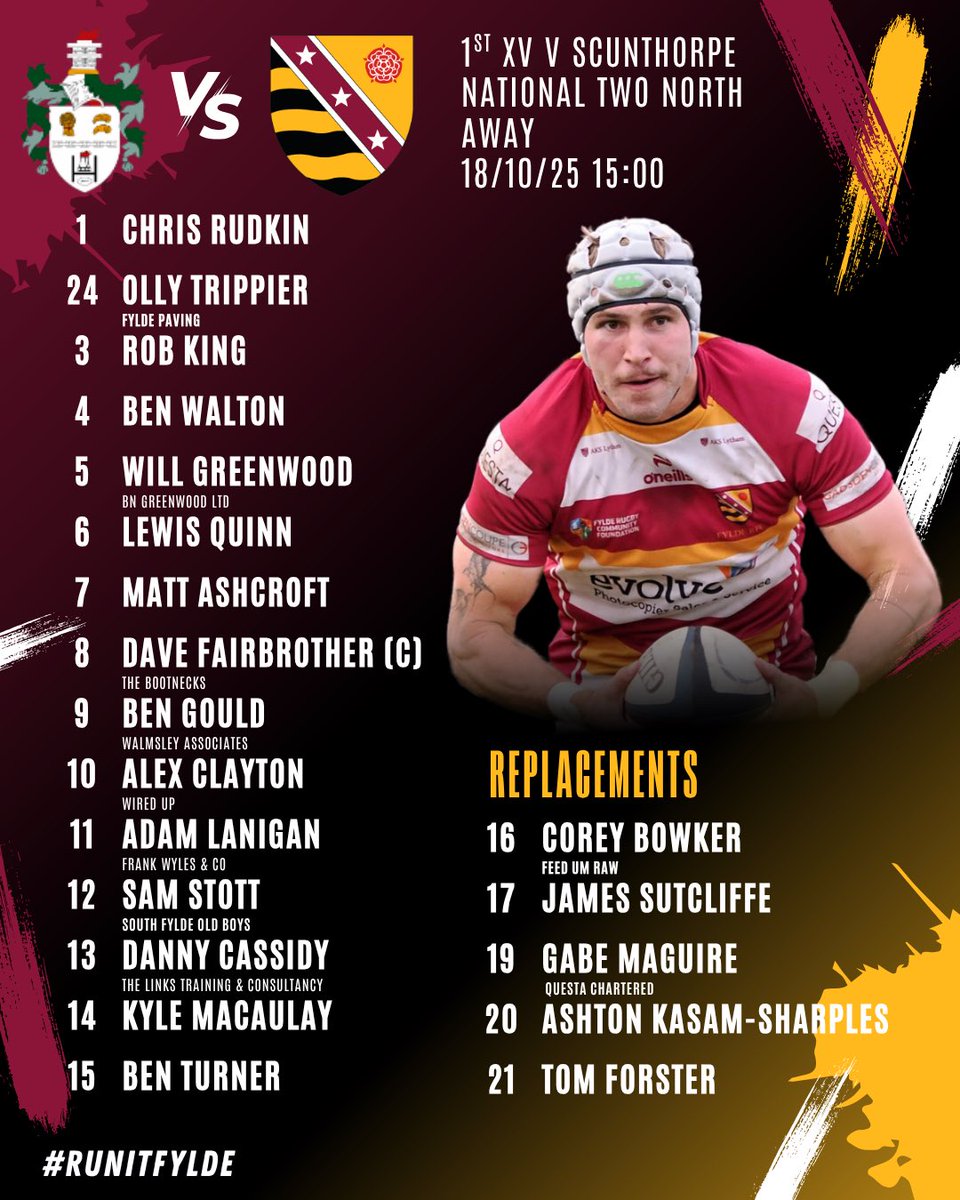 Fylde Rugby tweet media
