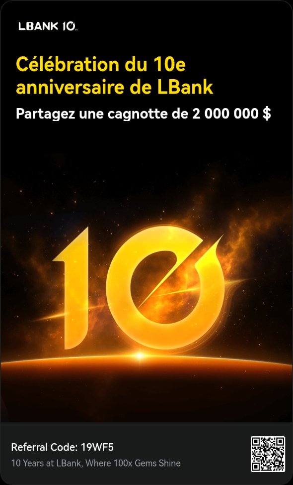 ecosswinner's tweet image. 10 ans chez LBank, là où brillent les gemmes 100x !
Célébrez avec nous · Cagnotte de 2 000 000 $ ! #LBankhttps://lbank.one/s/uZTPAkn