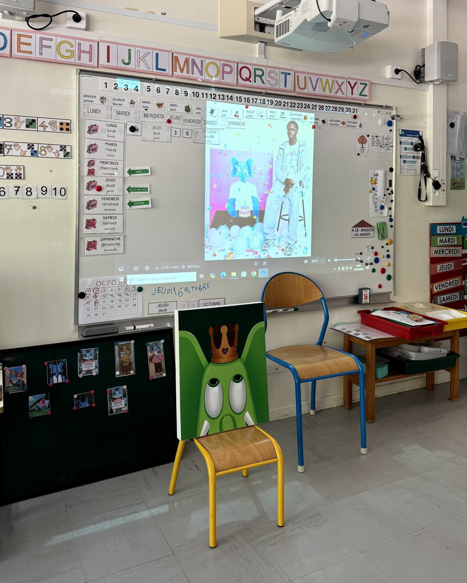 karlndaadopo's tweet photo. Intervenant en maternelle aujourd’hui…
Les petits “rêvaient” de me rencontrer et de me poser des questions sur mes travaux !! https://t.co/cBxV8kW8oZ