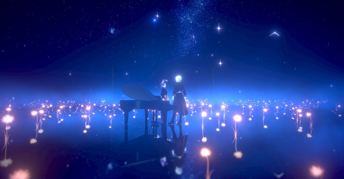 bibi6l6l's tweet photo. #claster #bibipiano
PCでのポージングで好きな撮り方。
ちょっと引きで分かりにくいけど、
向き合わないで
片方が違う方を向いて、カメラを利用して
相手に顔だけ向けるといい感じで撮れますよ。
location：星々の還る場所/白百合めしべ様
https://t.co/gFAkX83Wxd https://t.co/LUi4cu1hMe