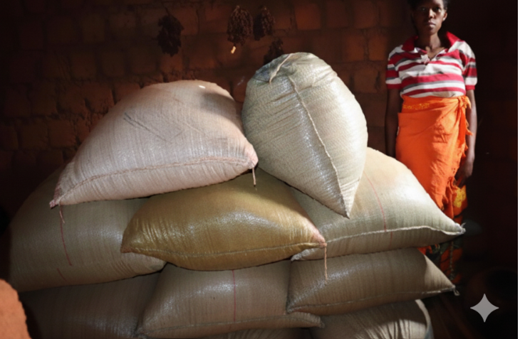 Entreprene0109's tweet photo. Alice Munezero, de Muyinga, a vendu sa récolte et ses bovins pour se lancer dans le commerce de riz. Grâce au VICOBA, elle stocke déjà 1 tonne de riz. « Une fille peut réussir comme un garçon ! » Son message aux jeunes : « partagez vos idées et osez entreprendre ! » #FS @bdikids https://t.co/b3fk4lfa4g