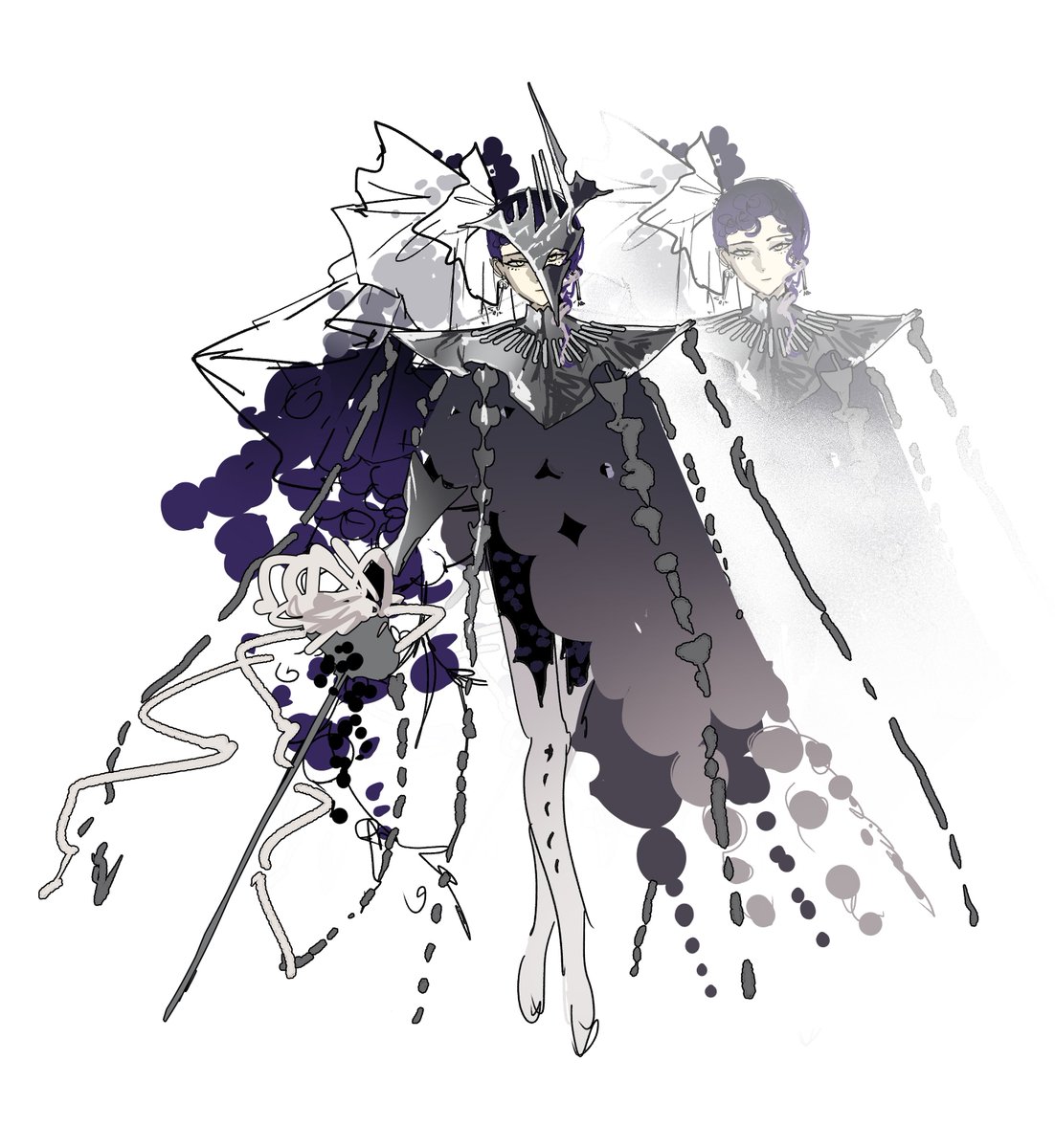 息抜きキャラデザ〜
かっこいい女の子ブーム