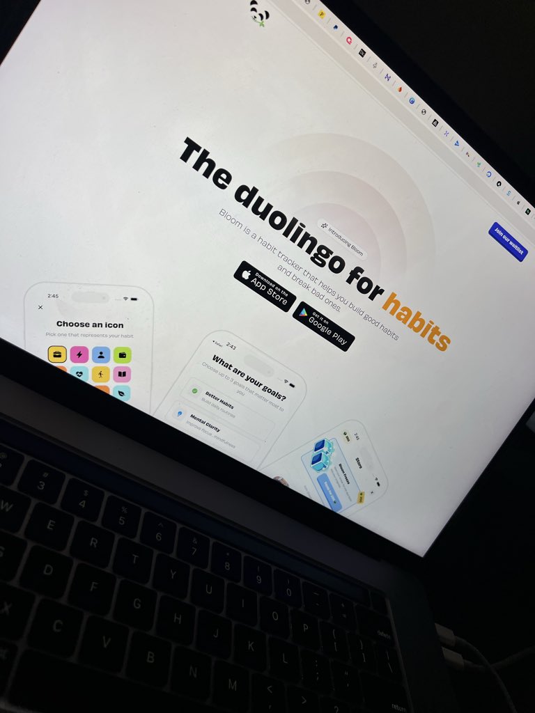 codeewithnick's tweet image. Day 15 : try to build my own habit tracker app !
The waitlist link here drop it below 👇 to join the discord channel !
Repost please guys 🥹🙏🏾