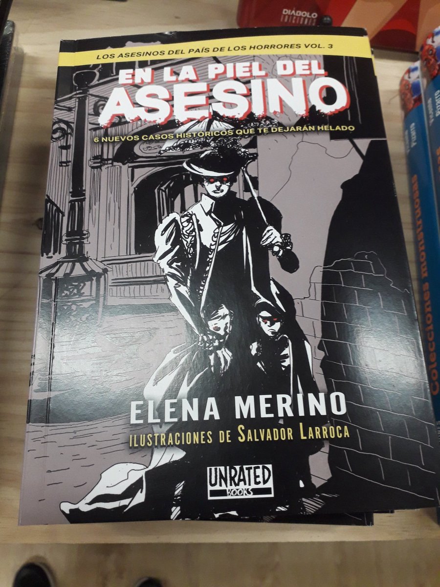 Cómo me ha gustado ver el libro de la jefa <a href="/_Elena_Merino_/">Elena Merino</a> (y con dibujo de <a href="/SalvadorLarroca/">Salvador Larroca</a>) cuando he ido esta tarde a <a href="/TomosyGrapas/">Tomos y Grapas Cómics</a> <a href="/unratedcomics/">Unrated Comics</a>