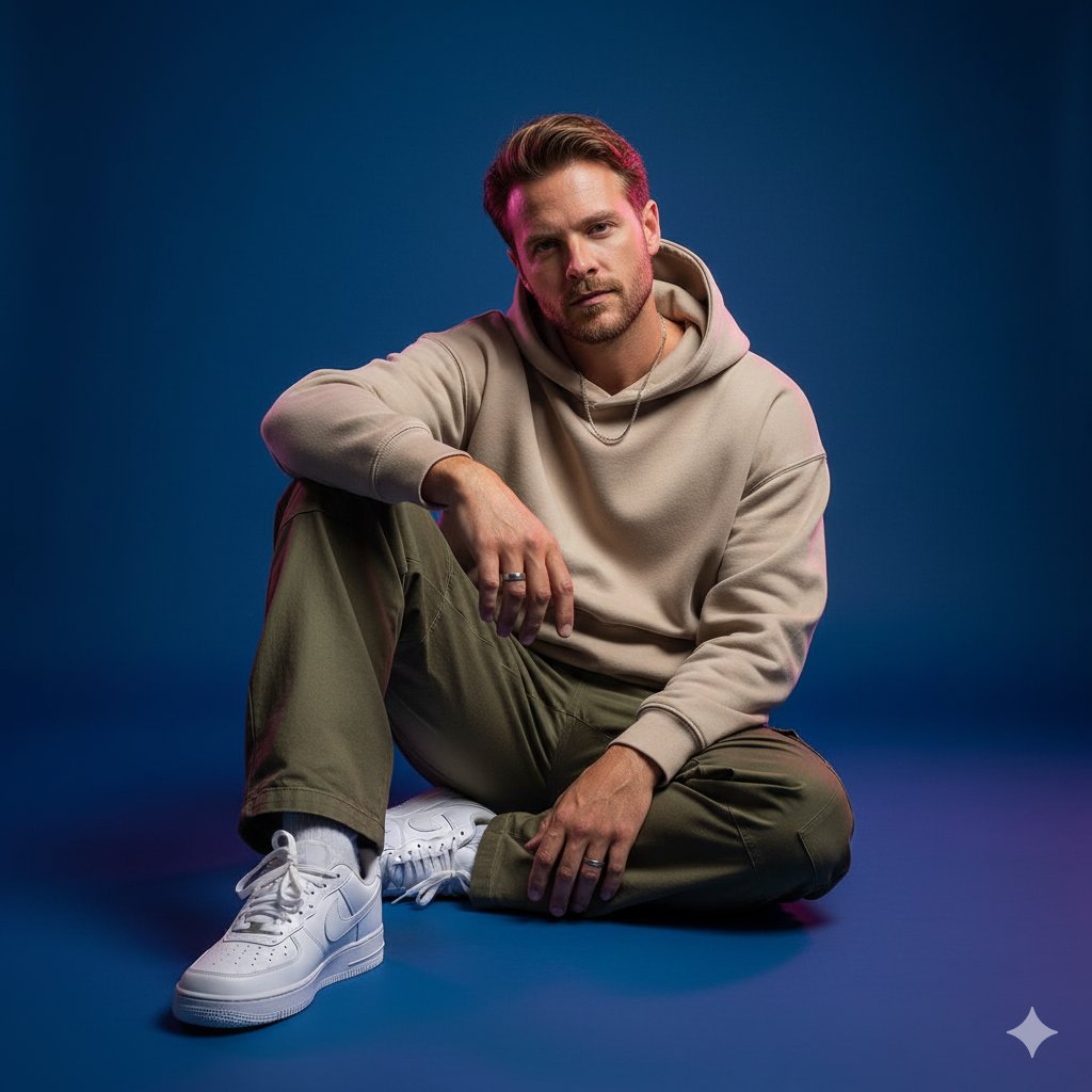 ecommartinez's tweet image. Transforma tu foto en un Retrato Cinematográfico de Estudio con Nano Banana📸
⬇️Prompt en ALT
Retrato cinematográfico de cuerpo entero de una persona (basado en mi foto subida) sentada con naturalidad en un estudio fotográfico profesional. Estilo editorial premium, ultra…