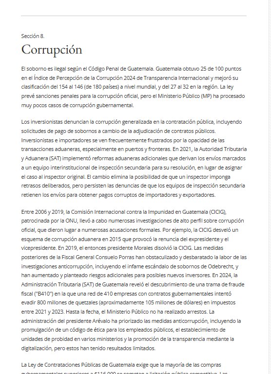 Ricigt1's tweet photo. 💥🇺🇸 Un nuevo informe del Departamento de Estado de EE. UU. señala que las acciones de la fiscal general #ConsueloPorras han obstaculizado y revertido los avances en la lucha anticorrupción ⚖️.

📉 El reporte destaca el retroceso del #MP, la impunidad en casos de corrupción y cómo se ha desmantelado el trabajo que inició la #CICIG 🕵️‍♂️.

📸 Fuente: @PrensaComunitar