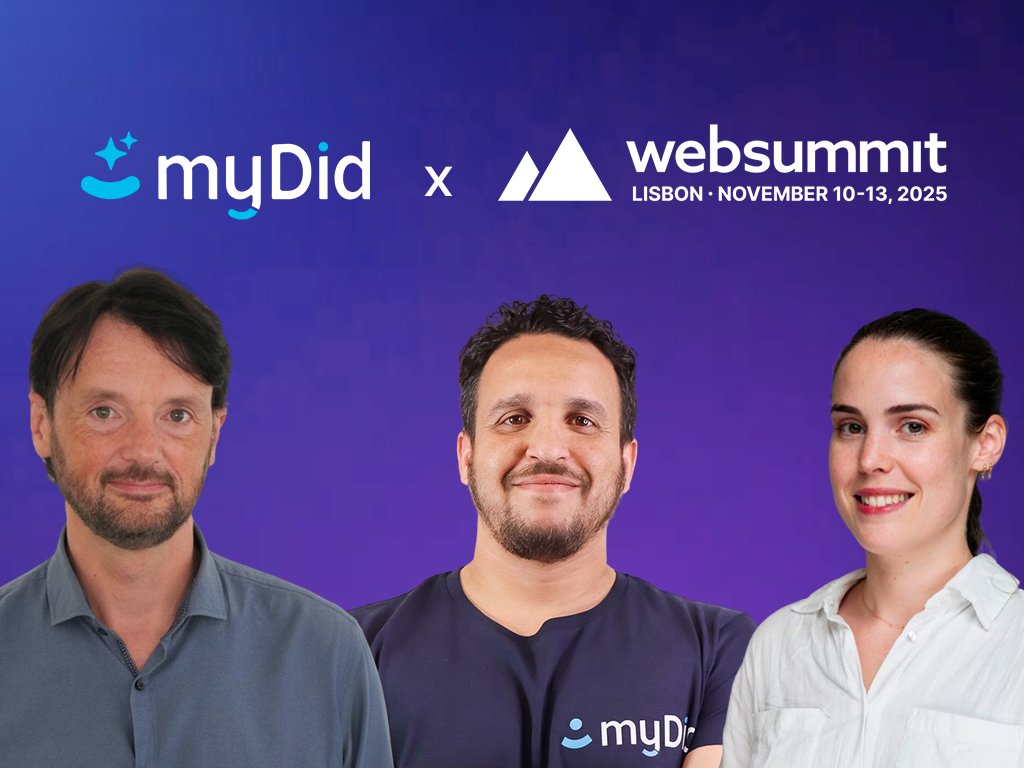 myDid_En's tweet photo. 🇵🇹 Great news: myDid will be at @WebSummit 2025 in Lisbon!

We’re excited to present our new solutions to such a vibrant audience.
Over the past few months, we’ve been working hard to bring the best AI-assisted community solutions to empower community-led growth.

Are you attending the event? Come say hi! 👋
#WebSummit #myDid #Community
