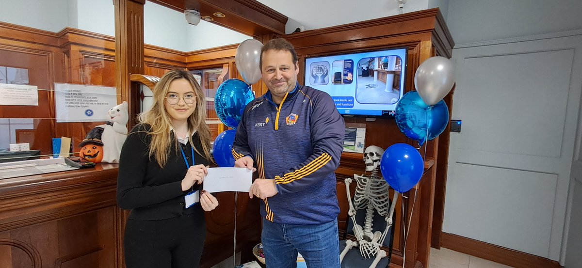 We were delighted to make a donation to Castle Villa AFC &amp; wish them the very best of luck in their Annual Horse Chase Fundraiser. This local club has 2 senior teams, 8 underage teams and brings so much to the community around Moynalty and surrounding areas.