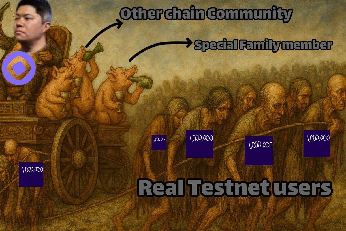 JetXBT's tweet image. FIGHT! FIGHT! FIGHT! ✊

Monad owes us airdrops!  

Monad and that jerk Pock @keoneHD ignore us. 

Look at @keoneHD’s pig face, uglier than his grandma’s ass! 🖕

He’s mocking us! 🤬

He’s proud of his scam! 🤬🤬

They bought off most KOLs, who lie and smear testnet users,…