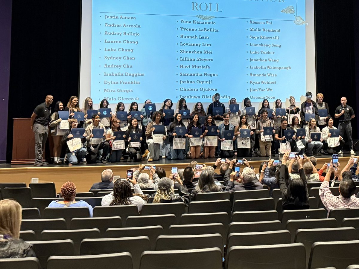 Amazing RCHS Superintendent Honor Roll students