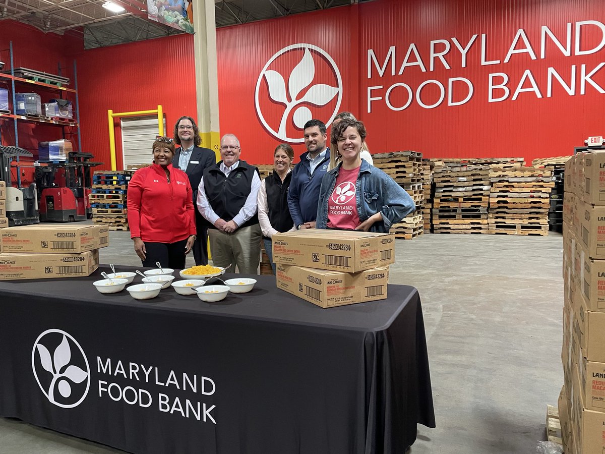 Maryland food bank is receiving a donation of 40,000 pounds prepared macaroni and cheese from LAND O’ LAKES FARM helping them serve the community .<a href="/WMAR2News/">WMAR-2 News</a>