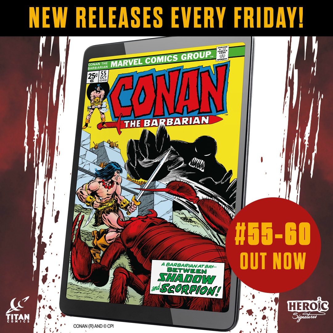 ComicsTitan's tweet image. New Conan archive issues released digitally today!
Head over to Kindle to download your weekend reading... bit.ly/4lyB6UR

#conanthebarbarian #weekendreading #conanarchives