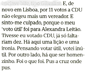 E não sou eu que o digo, é o Rui Zink.
