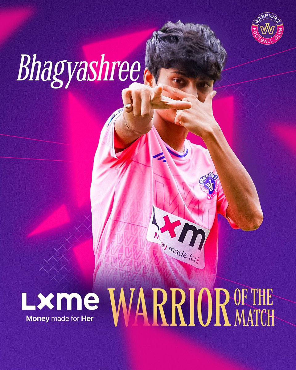 WarriorzFC's tweet photo. Top class 3 goals. What a Warrior 🩷

#WarriorzFC #CapriSports https://t.co/X4HYCyYWQm
