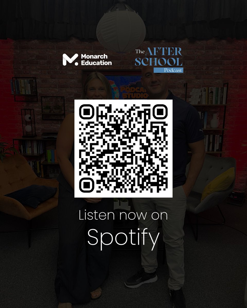 MonarchEdRec's tweet image. 🎧 Podcast Series for Early Career Teachers! Starting your teaching journey? The Afterschool Podcast is here to support you every step of the way. 🍎
🎙️ Listen on Spotify: buff.ly/fgAeVTj
#AfterschoolPodcast #MonarchEducation #ECTSupport #TeacherJourney #EducationTips