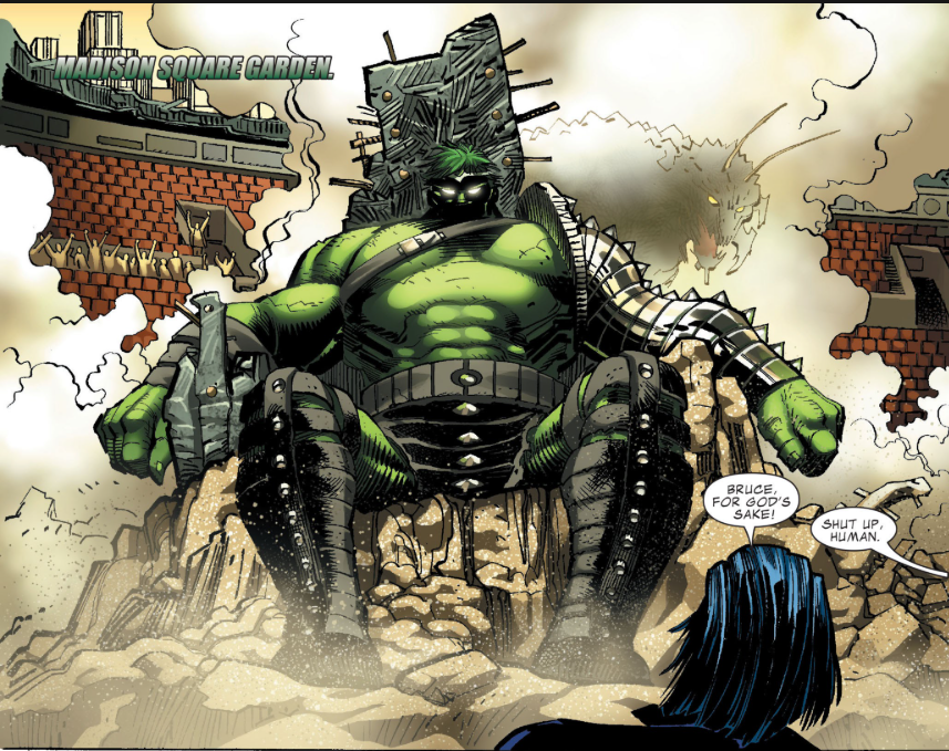 Just finished Planet Hulk and WW Hulk
Planet Hulk is really well written
WW Hulk is good but it slows done in the latter half and just becomes an aura farm for Hulk and he gets soo much glaze lmao. Still definitely worth reading