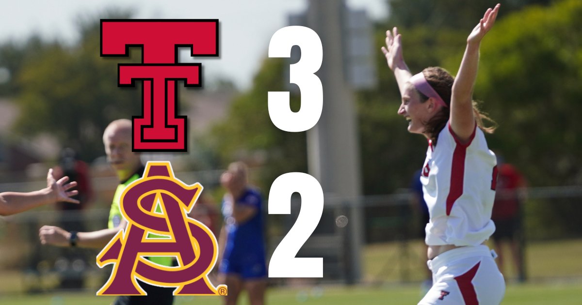 "We came here to get three points, not a loss, not a draw." ✅

📰 Recap: No. 12 Texas Tech Throws First &amp; Last Punch in WILD Desert Battle w/ ASU
🗣️ Zdrojewski &amp; Stone
📽️ Highlights + Stat Leaders
➡️ on3.com/sites/red-raid…