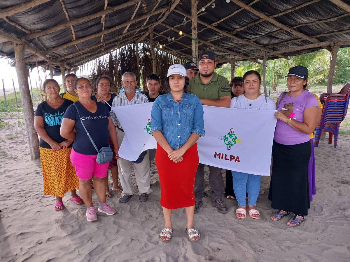 arpassv's tweet photo. #JusticiaClimática| 🌿 MILPA El Salvador recibió en El Icacal, La Unión, a la Caravana Mesoamericana por el Clima y la Vida, que viaja desde México hasta Brasil denunciando la crisis ambiental y defendiendo la vida. https://t.co/F52bCB0Miy