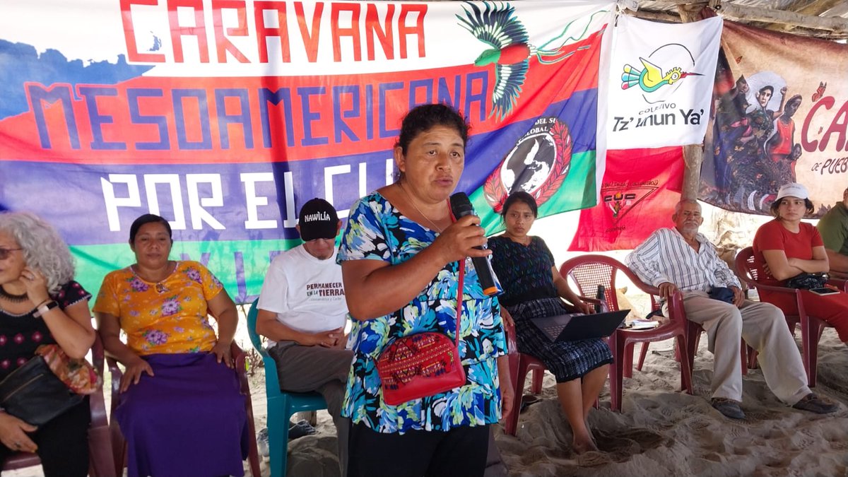 arpassv's tweet photo. #JusticiaClimática| 🌿 MILPA El Salvador recibió en El Icacal, La Unión, a la Caravana Mesoamericana por el Clima y la Vida, que viaja desde México hasta Brasil denunciando la crisis ambiental y defendiendo la vida. https://t.co/F52bCB0Miy