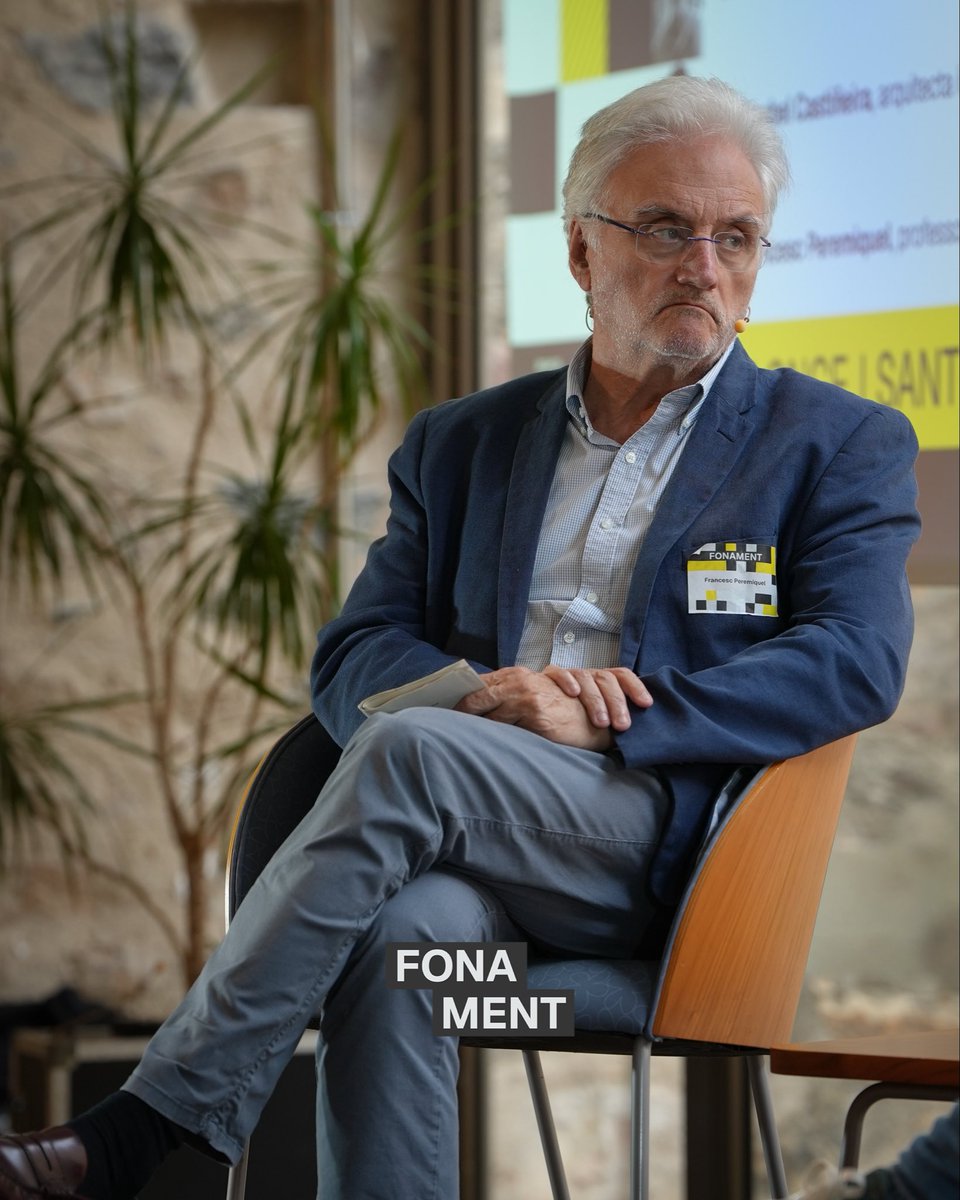 fonamentfest's tweet photo. Amb la participació del Sr. Francesc Peremiquel, professor de l'UPC i membre del GRU; del Sr. Jordi Franquesa, professor de la UPC i de la Sra. Isabel Castiñeira, arquitecta i professora de l'ETSAV-UPC. https://t.co/3ZqU6WY15J