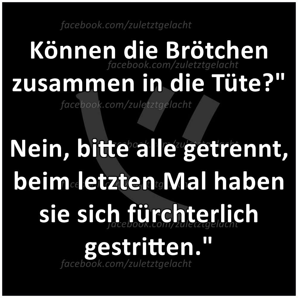 Immer wieder was los in der Brötchentüte