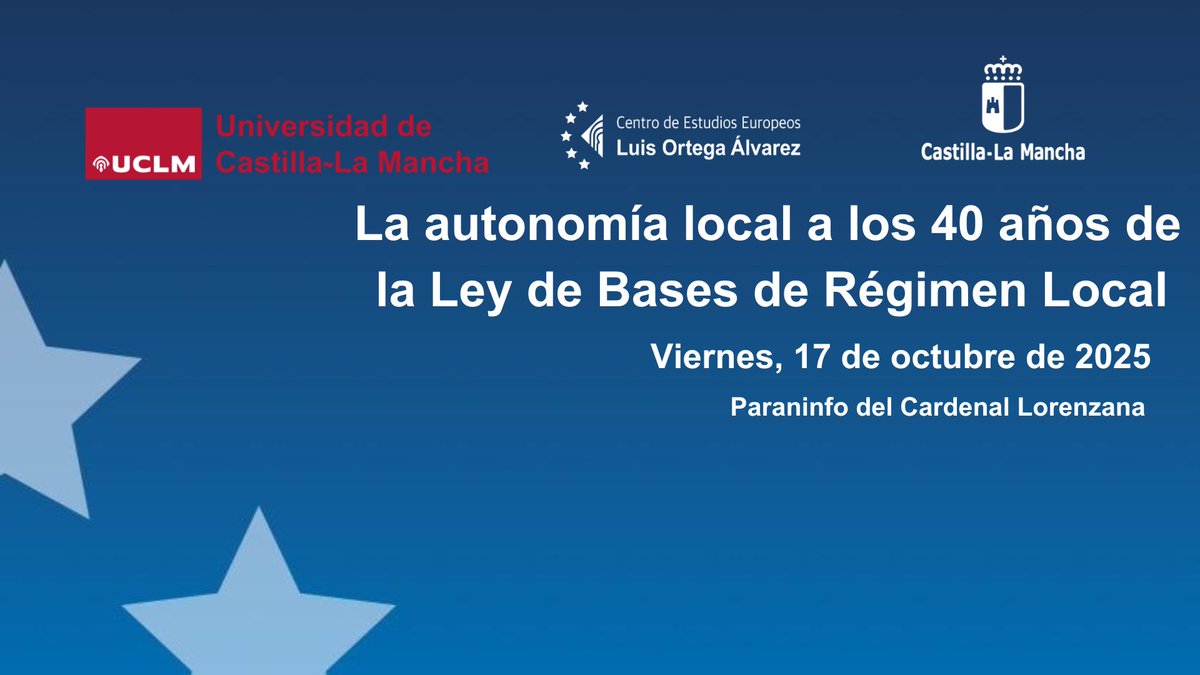 Ponencia de clausura: “Hacia un nuevo Derecho local” impartida por el catedrático Francisco Velasco en Jornada sobre Autonomía Local que estamos celebrando hoy en <a href="/uclm_es/">Universidad de Castilla-La Mancha</a>