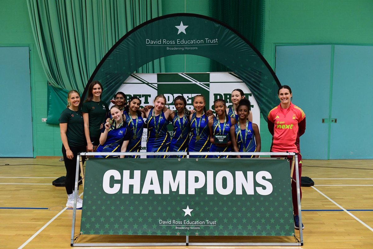 MAAcademySport's tweet image. Your DRET Winter Cup 2025 Champions… Malcolm Arnold Academy! 🏆🤩 @DRETsport #teammaa