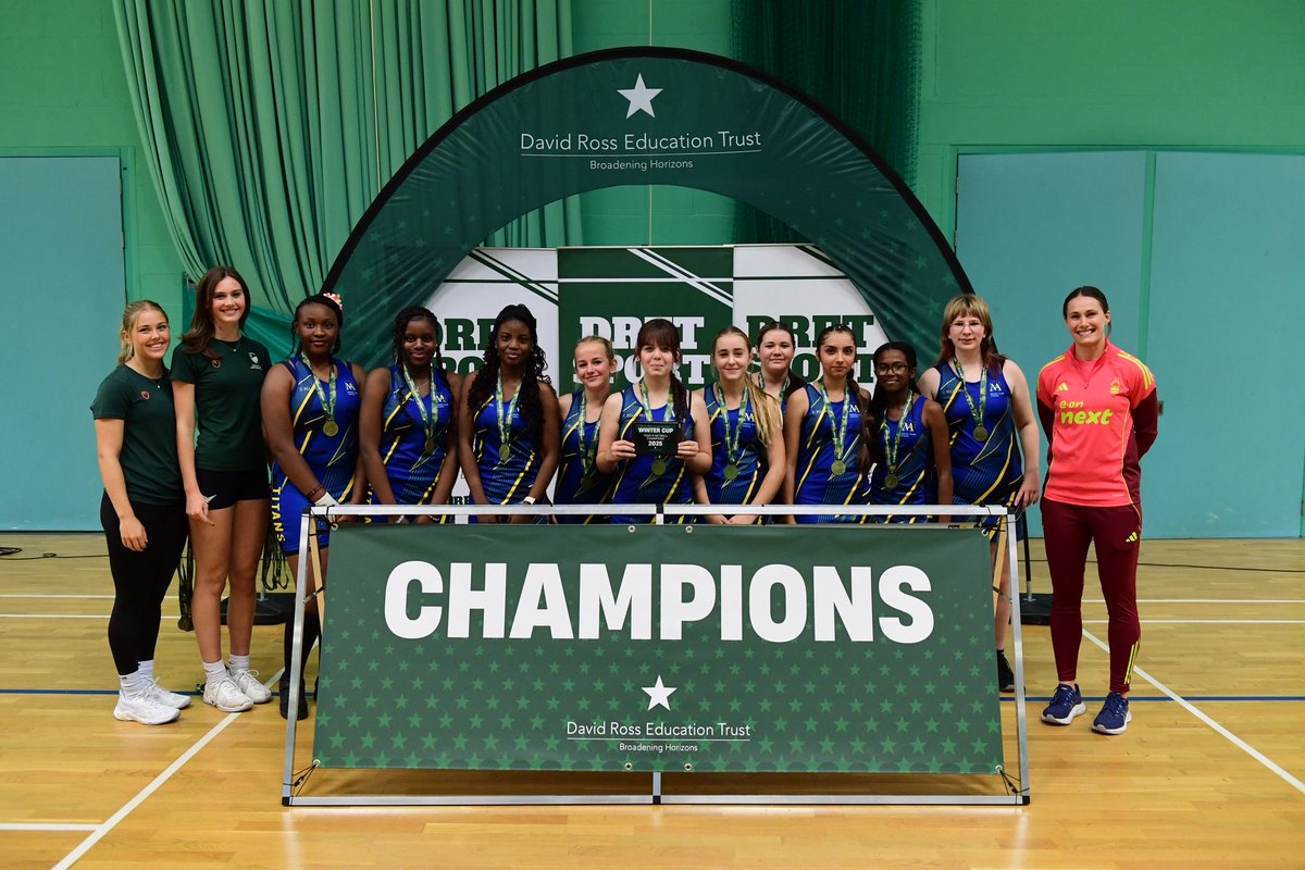 MAAcademySport's tweet image. Your DRET Winter Cup 2025 Champions… Malcolm Arnold Academy! 🏆🤩 @DRETsport #teammaa