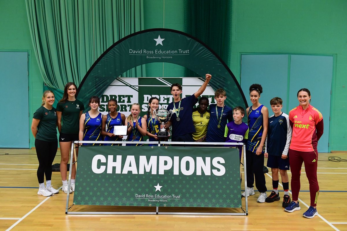 MAAcademySport's tweet image. Your DRET Winter Cup 2025 Champions… Malcolm Arnold Academy! 🏆🤩 @DRETsport #teammaa