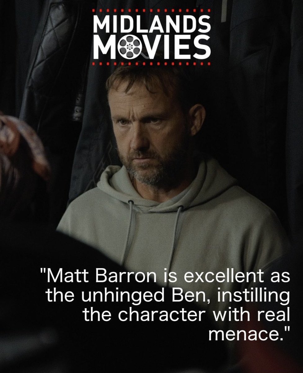 Great review from <a href="/MidlandsMovies/">Midlands Movies</a>   Nice they have recognised my unhinged side!! Ha. #actorslife