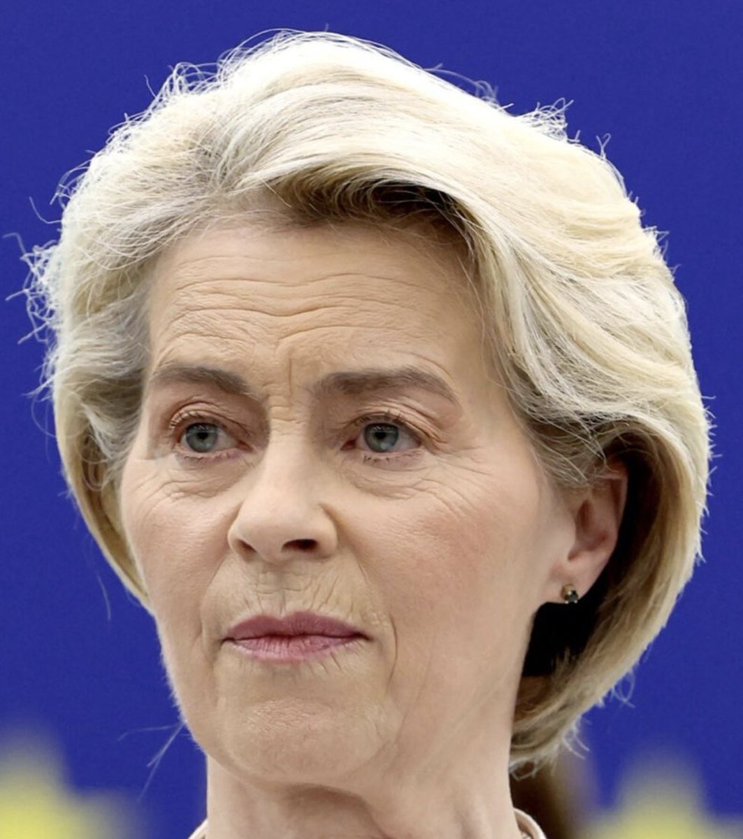 Escalet83's tweet image. C&apos;est elle qui décide à quel âge on part à la retraite.
C&apos;est elle qui décide du prix de notre électricité.
C&apos;est elle qui nous injecte du poison #Pfizer.
C&apos;est elle qui décide d&apos;attaquer la Russie.
Et Macron la regarde faire avec un plaisir pervers et sadique.
#UrsulaVonderleyen