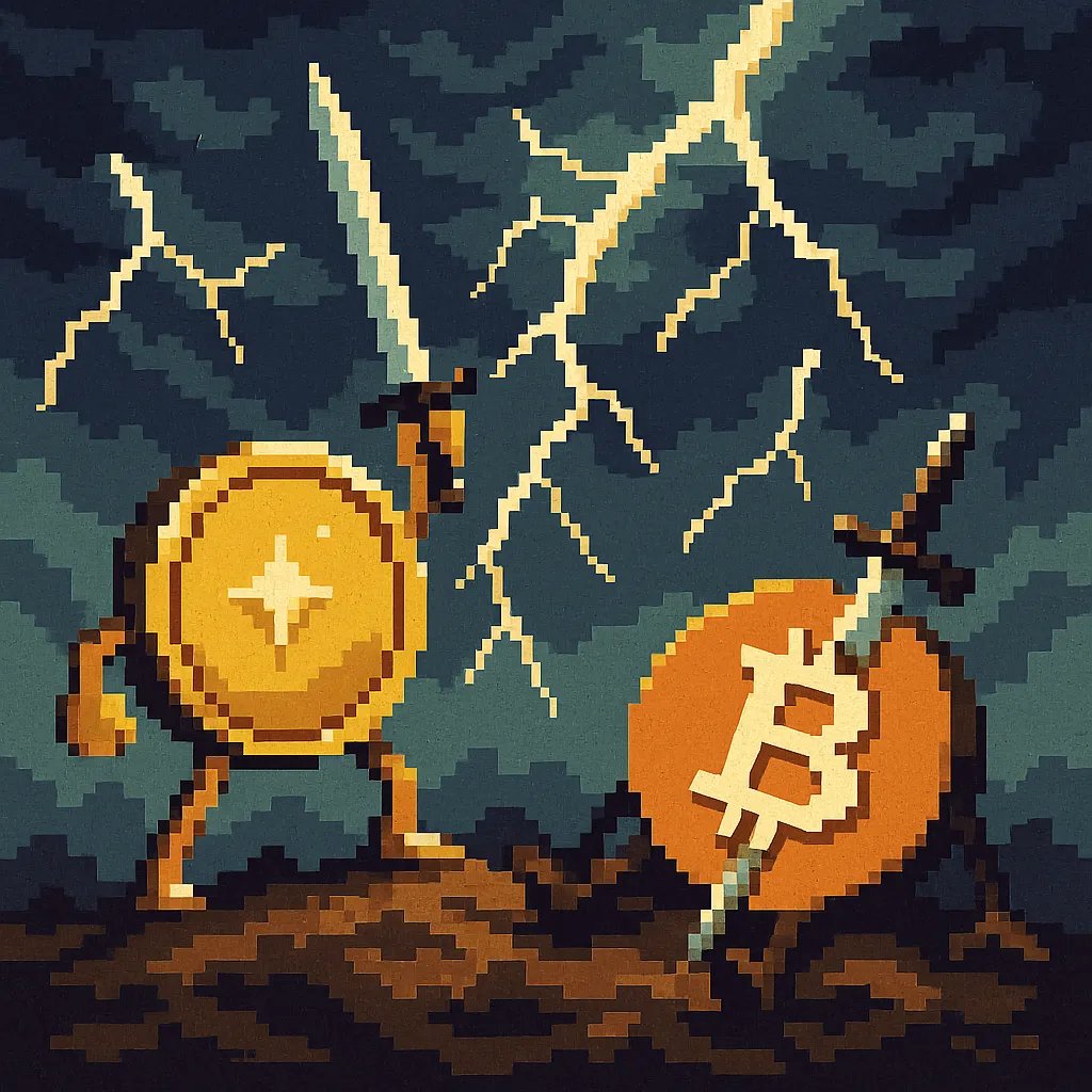 Gold Wins the Battle, But Will Bitcoin Win the War? 🥇⚔️🟠

Crypto news and key statistics summarized in 90 seconds every weekday on <a href="/NiftyNoonNFT/">NiftyNoon Newsletter 🌐</a>⬇️:

Nifty Thought:

It has been a difficult week for the crypto markets, with Bitcoin falling from over $121,000 to below $110,000.
