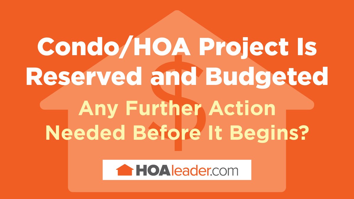 Can your #HOA skip board votes on reserve-funded projects just because they’re in the budget? Our experts say not so fast. Learn why skipping formal approval could expose your board to risk and what best practices ensure compliance and accountability: ow.ly/nVzI50XcJqC