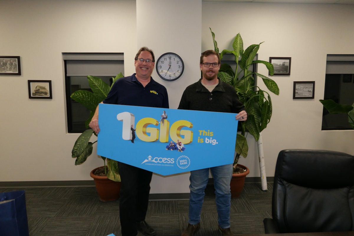 1 Gig internet has now launched in Bethune 🎉along with our full suite of services - streaming TV, home security and home phone - for your residential and business needs! Bethune is a growing community only 40 mins Northwest of Regina. 

myaccess.ca