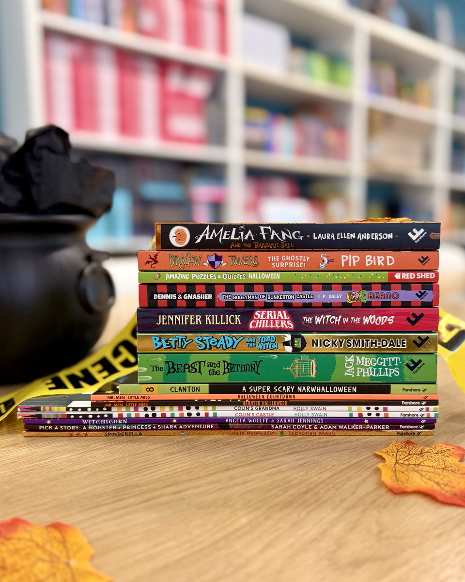 Treat your little monsters to some spooky reads this ghoul‑ish season👻🎃

Get ready to practice your best “BOO!” and share some frightfully good fun with our spooky stories!