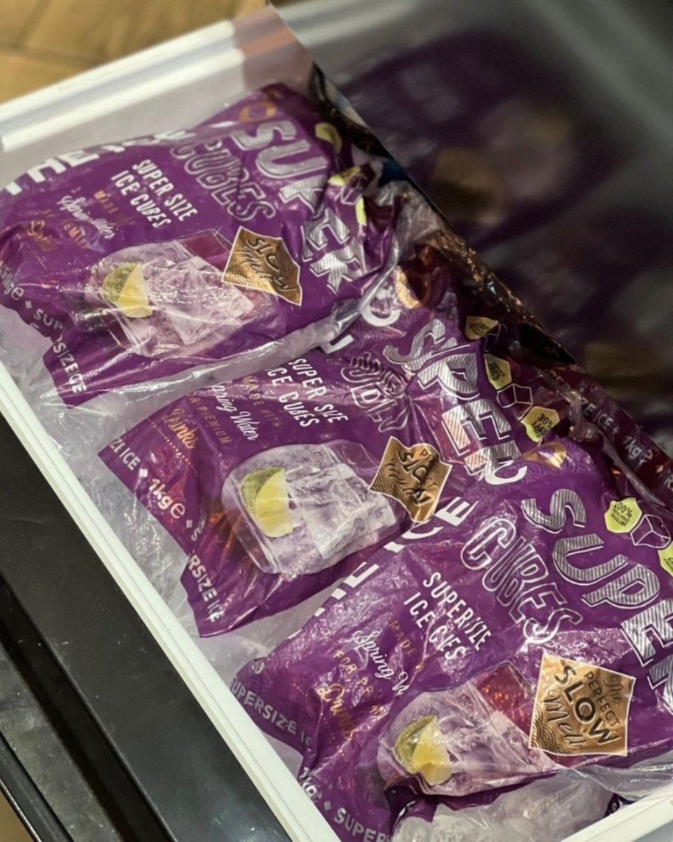 TheIceCo's tweet image. Standard freezer prep for a Friday night, you can never have too many Super Cubes!🤩🍹

#friday #supercubes #icecubes #drinks #weekend