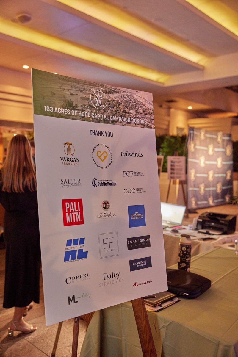 Thank you to <a href="/HappyTrailsCamp/">Happy Trails for Kids</a> for having us out last week! It was wonderful to connect with the team and hear from fellow donors such as Jamie Lee Curtis about their plans for 133 Acres of Hope Capital Campaign. ow.ly/Tgs450Xeb6T
#ESA #LACommunities #AffordableHousing