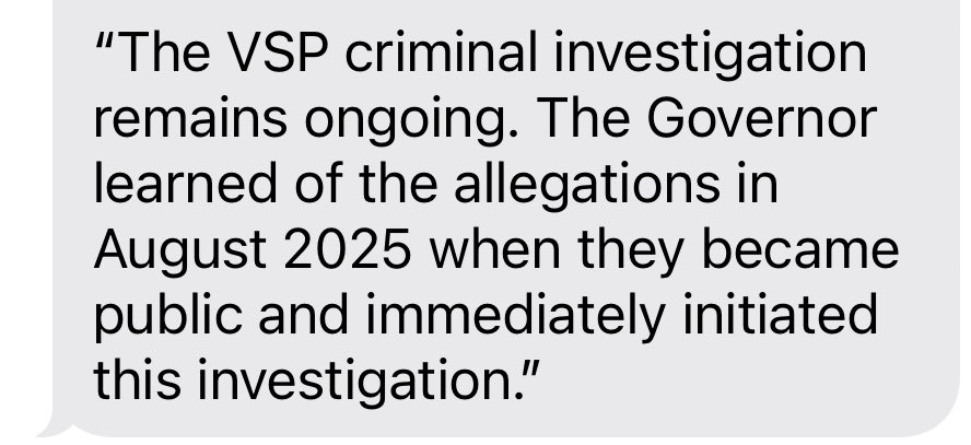 The governor’s office responded with a statement.