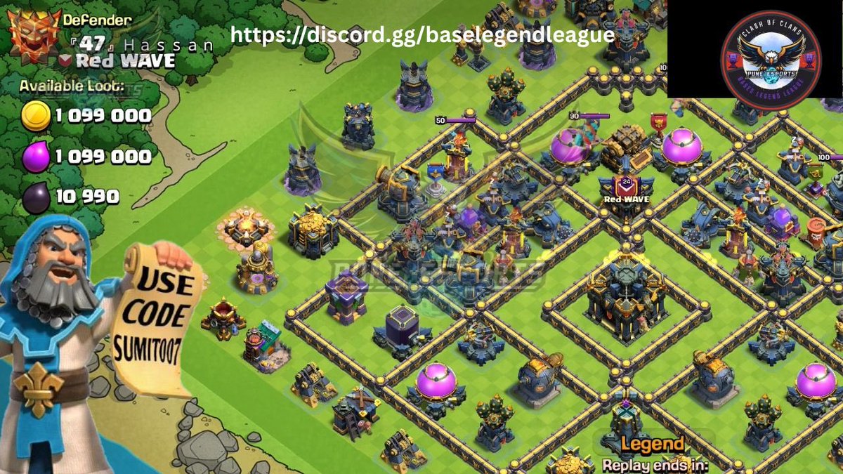 ajmalshaikh0001's tweet image. 🏆 『47』Ｈａｓｓａｎ 🔥 

🔰 Clan Castle
~ 2x Icegolem, 1x Furnace and 7 Archer!
 
🖇️ Base link : link.clashofclans.com/en?action=Open…

🔰Join our discord server for daily top player bases free 👇‼️
discord.gg/baselegendleag…
