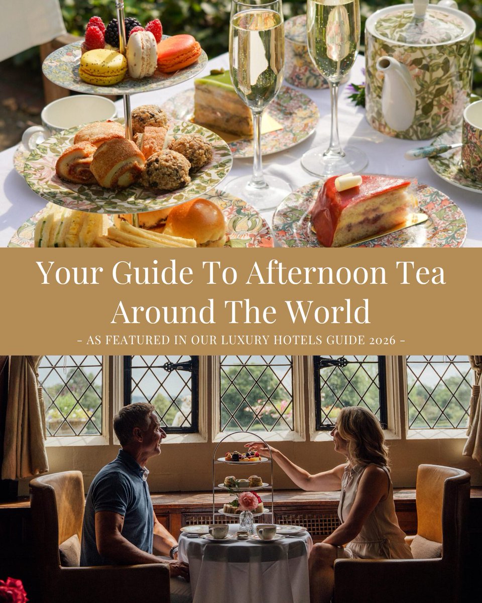 We’ve rounded up the world’s finest afternoon teas offering divine treats, picture-perfect settings and indulgent luxury. Our 2026 Luxury Hotels Guide features a whole host of hotels serving the most exceptional afternoon teas: cn-johansens.visitlink.me/XlySis