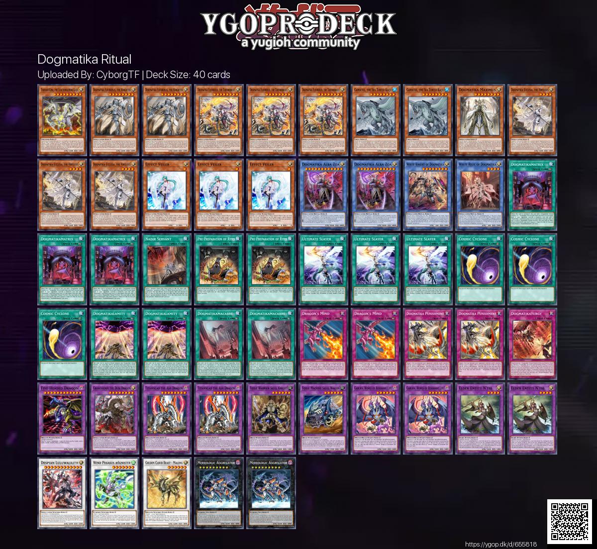 Yu-Gi-Oh! Deck of the Week - Dogmatika Ritual https://t.co/MsBIoH3IoE 405 0 #yugioh #yugiohtcg Yu-Gi-Oh! Deck of the Week - Dogmatika Ritual https://t.co/MsBIoH3IoE 405 0 #yugioh #yugiohtcg