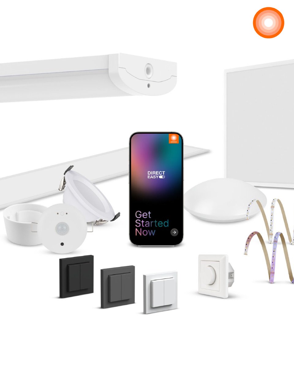 LedvanceSpain's tweet image. 🔝 Os presentamos DIRECT EASY, un sistema de gestión de iluminación sencillo e inalámbrico.

🛜 Conexión de las luminarias rápida y sencilla gracias a la tecnología #Bluetooth.

Más información: bit.ly/4ha6JDU