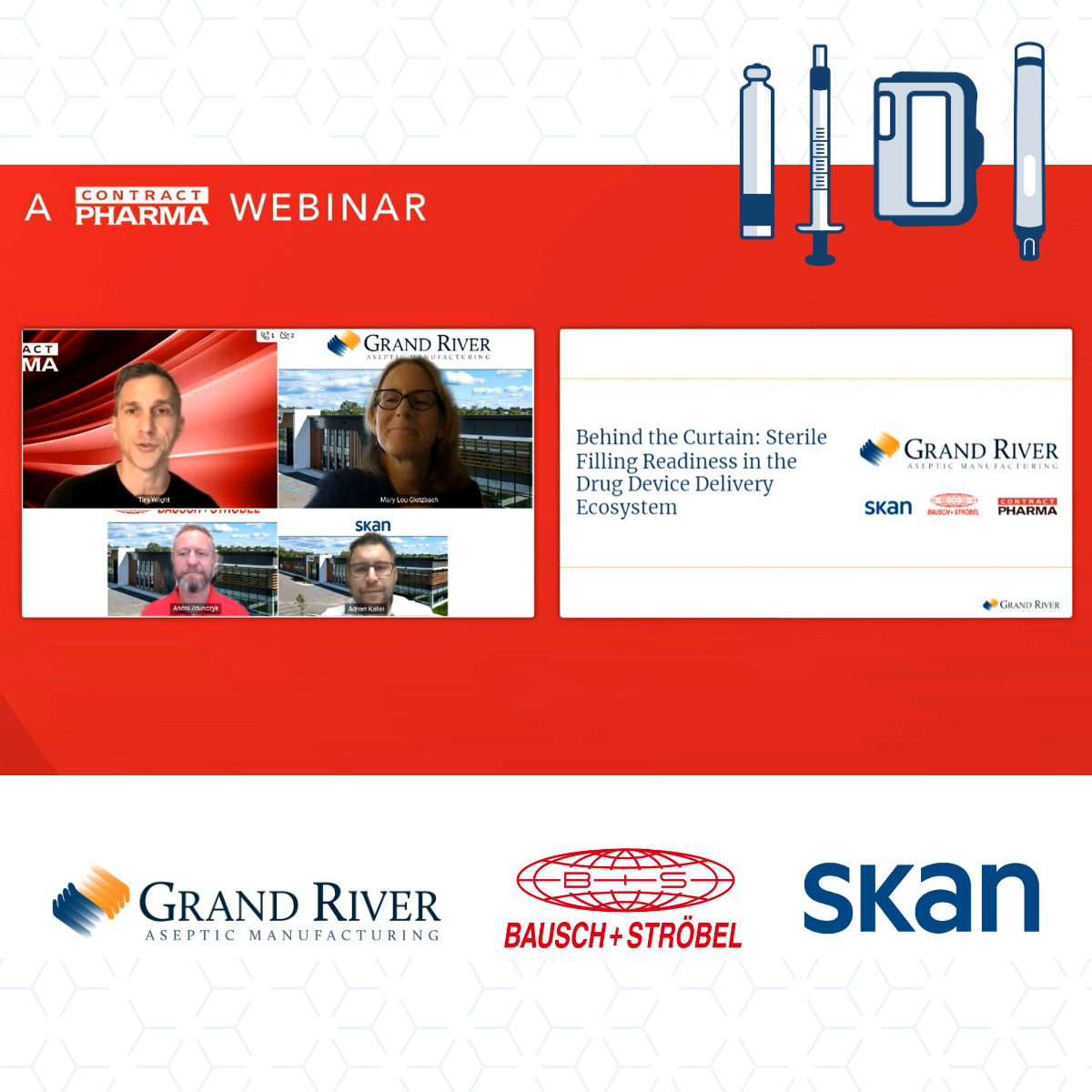 ▶️Go behind the curtain into sterile filling equipment readiness and its role in the drug delivery innovation ecosystem. 
hubs.la/Q03NkzK90

#sterilefilling #pharmamanufacturing