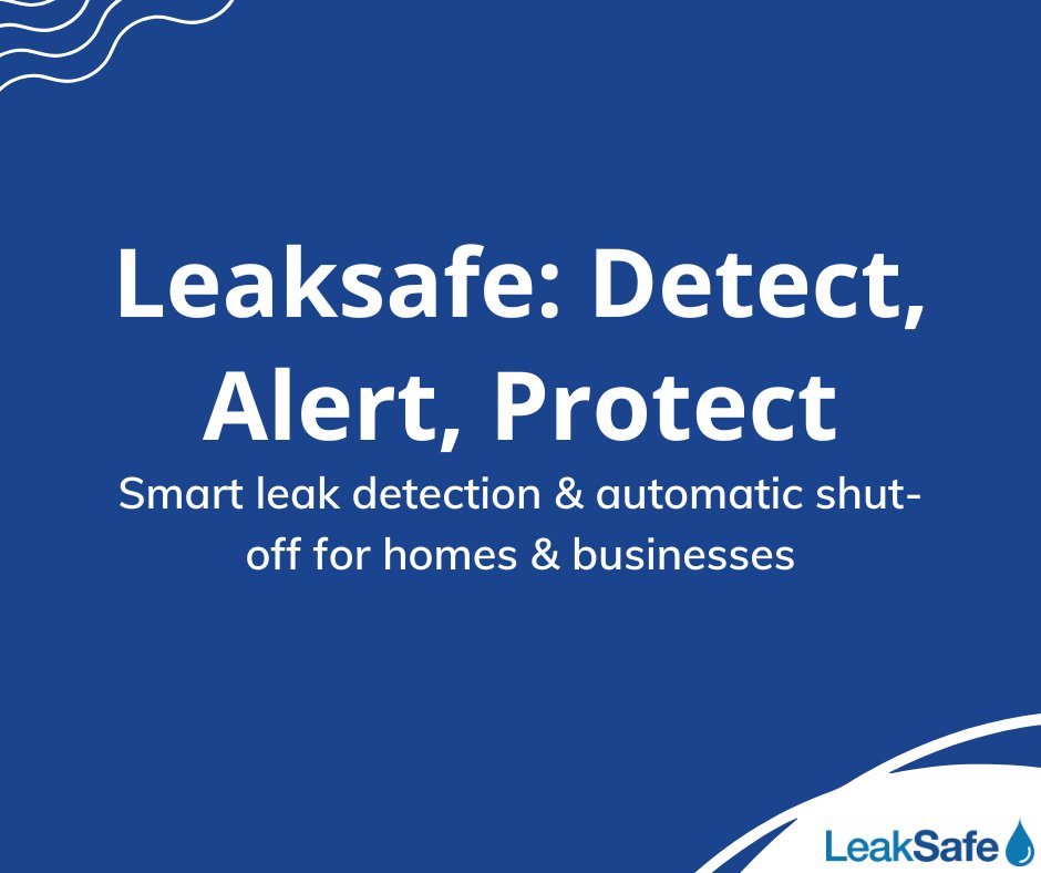 Leaksafe's tweet image. Don’t let a hidden leak turn into a disaster. 💧 With LeakSafe’s smart detection &amp;amp; shut-off systems, you stay ahead of water damage - even when you’re away. Find out more: leaksafe.com