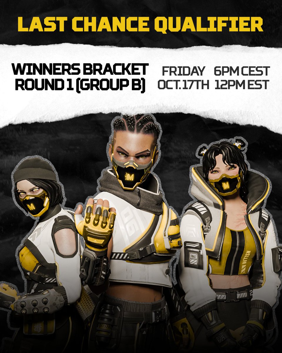 gaming_mpire's tweet image. GAME DAY 🎮

It's time for our bounce back! 👑

Starting with Winners Bracket Round 1, LIVE now ⬇️
🎥 twitch.tv/2arctic

#MPIRErising #ALGS