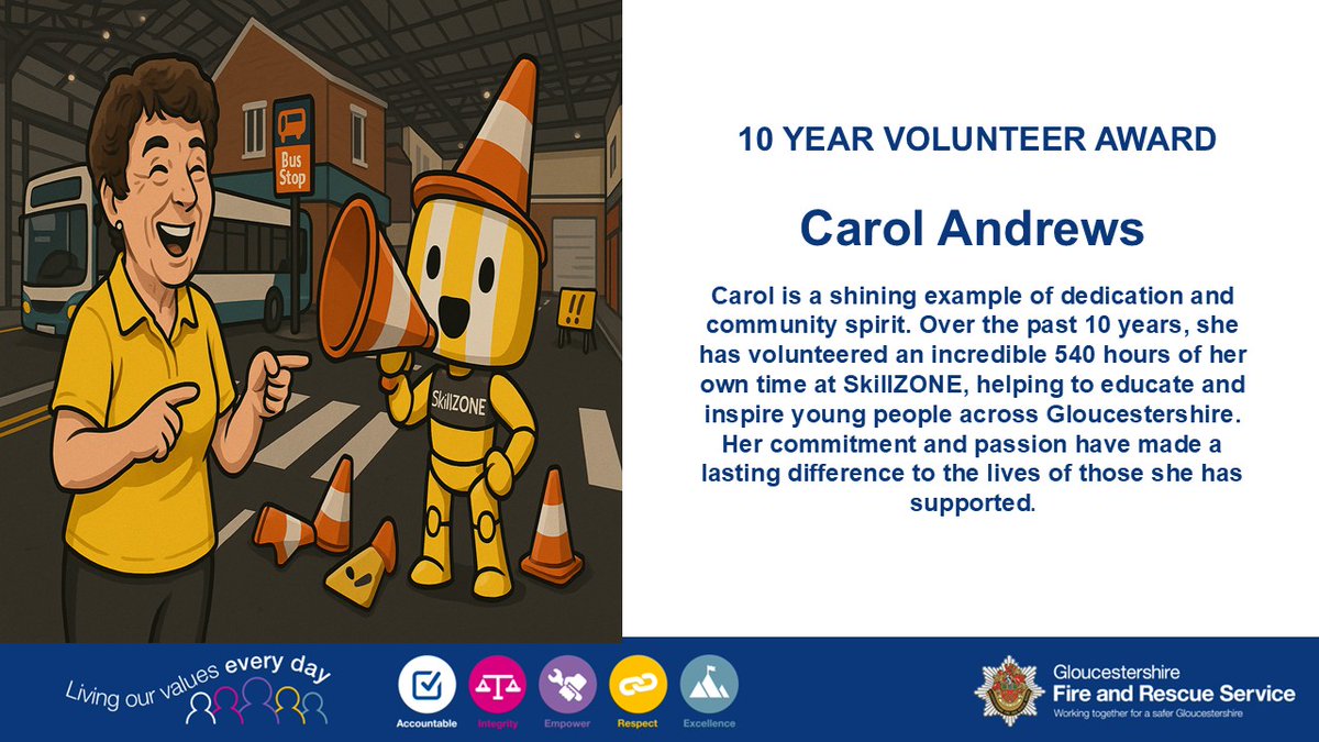 GlosSkillZone's tweet image. 💛 Volunteer Spotlight 💛

Meet Carol Andrews — a shining example of dedication and community spirit! 🌟

👉 Visit orlo.uk/rVbHB
👉 Visit orlo.uk/ykDi0
#SkillZONE #GFRS #VolunteerSpotlight #FireSafety #Gloucestershire #CommunitySafety #TeamSkillZONE