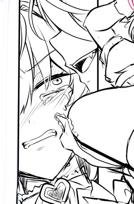 とっても可愛い顔が描けた 