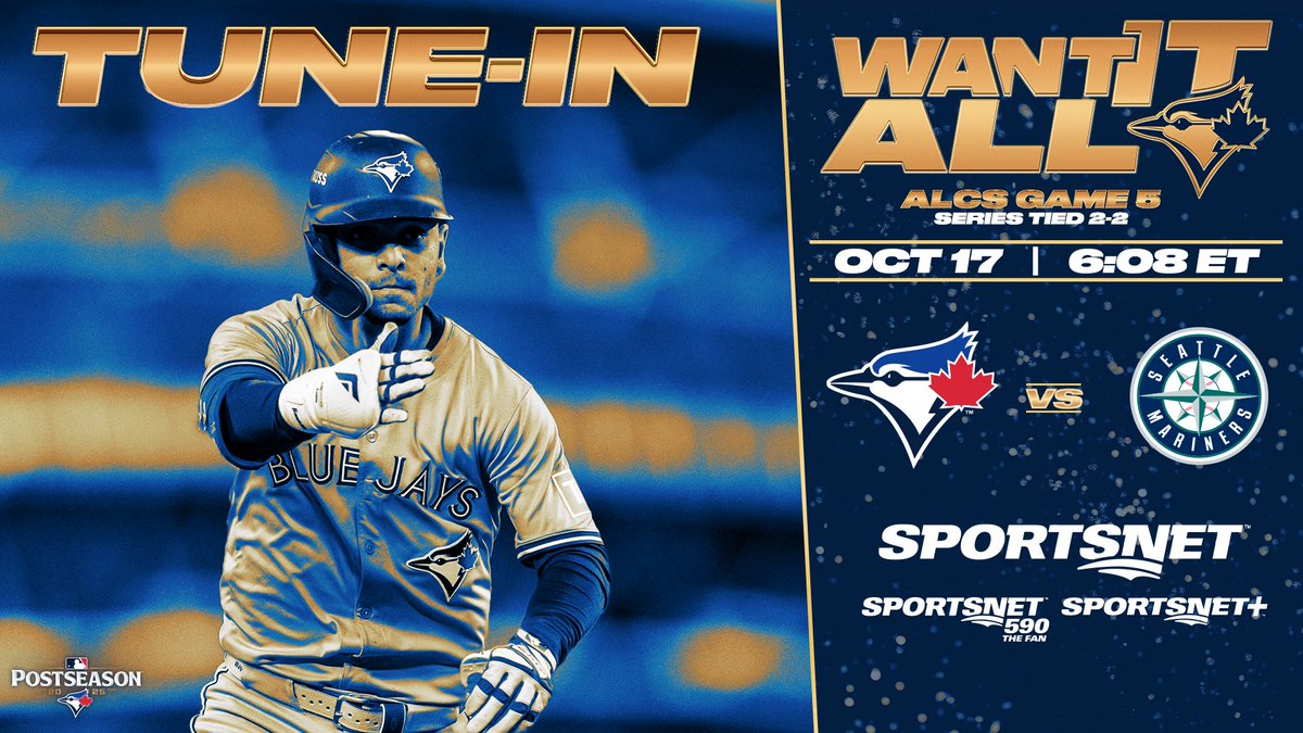 BlueJays's tweet photo. Game Five. #WANTITALL https://t.co/OPZF7IdB6Z